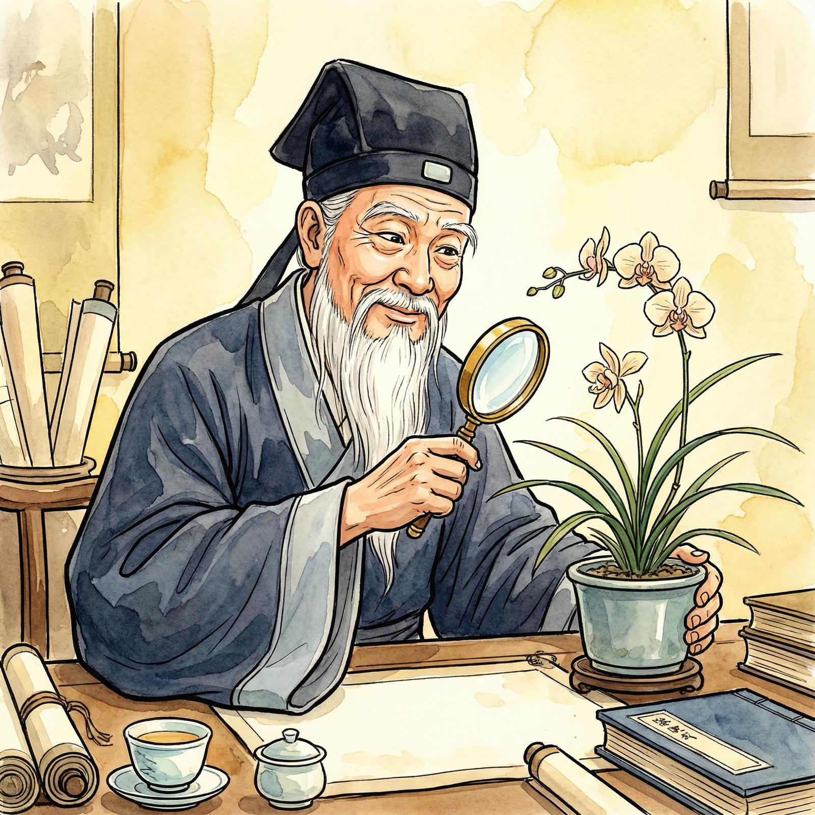 少妇植物专家林伯远